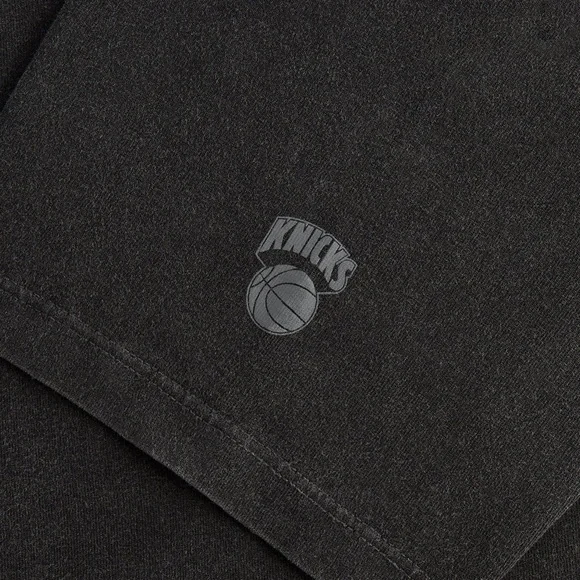 Kith for New York Knicks Gold Vintage Jones Tee Black Cotton T-Shirt Size XL